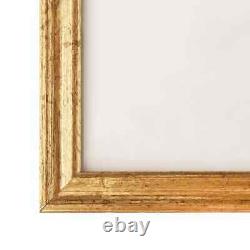 Modern Photo Frames Collage 5 pcs for Wall or Table Gold 70x90 cm MDF