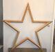 New Large Wood Gold Star Shaped Frame From Disney Channel Tv Show
