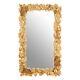 Opera Gold Floral Frame Wall Mirror