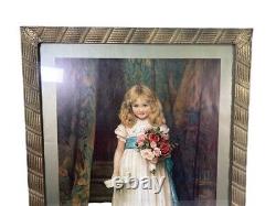 Ornate Gold Gilt Gesso Wood Frame, 33 x 27, Vintage Victorian Frame, Wall Art
