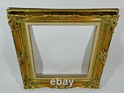 Ornate Wood Gold Picture Frame 16x20 Pair