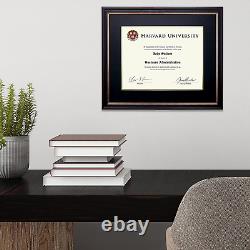 Photo Document Frame 11 X 14 with Double Mat Graduation Diploma Certificate H