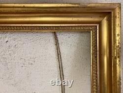 Picture Frame Profilrahmen Art Nouveau Gold Vintage Antique Fold 72,8 X 54,9 CM