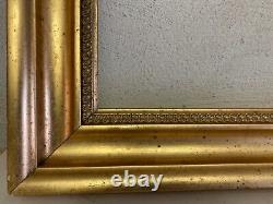 Picture Frame Profilrahmen Art Nouveau Gold Vintage Antique Fold 72,8 X 54,9 CM
