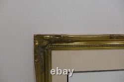 Picture frame. An elegant gold effect wooden picture frame. Used in good conditio