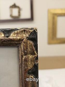 Picture frames with mounts and glass Gold Leaf And Gesso 15x19 Inches