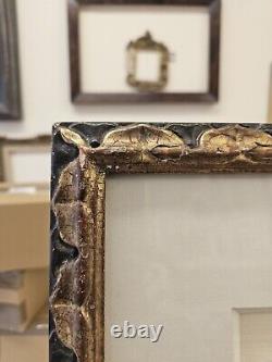 Picture frames with mounts and glass Gold Leaf And Gesso 15x19 Inches