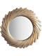 RRP £259 Large Round Rosalyn Gold Wall Mirror 100cm x 100cm