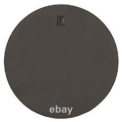 Round Durable Accent Wall Mounted Round Mirror Iron Dining Living Entryway