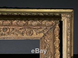 Set of 7 Large Shabby Antique Gilt Picture / Photo Frames Wall Gallery Gold
