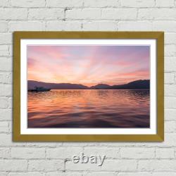 Sunset Marmaris Aegean Sea Canvas Framed Print Picture Wall Art