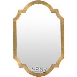 Surya Wall Decor Small Mirror by, Aged Gold MRR1020-3045