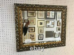 TRADE PRICED 75mm ORNATE GOLD SHABBY CHIC STYLE FRAMED OVERMANTLE WALL MIRROR