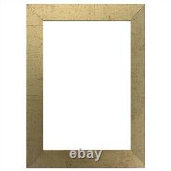 US Art Frames 1 Flat Antique Gold MDF Wall Decor Picture Poster Frame