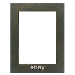 US Art Frames 1 Flat Seaweed Green Gold MDF Wall Decor Picture Poster Frame