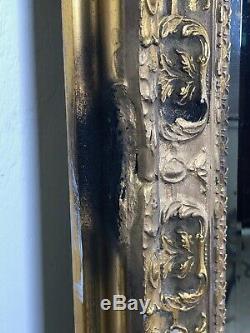 Very Large Gilt Gold Framed Ornate Wall Mirror