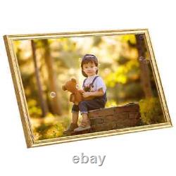 VidaXL Photo Frames Collage 5 pcs for Wall or Table Gold 42x59.4cm MDF