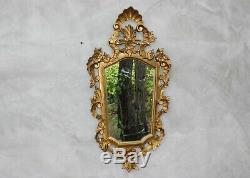 Vintage Baroque style Mirror Rich Ornate Gold Frame Decorative Entryway Wall Mir
