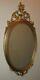 Vintage Dart Industries Homco Gold Syroco Framed Oval Wall Mirror 31 High