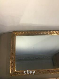Vintage Decorative Gold Colour Metal Frame Wall Mountain Mirror