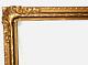 Vintage Fits 12 X 20 Gold Gilt Arts & Crafts Ornate Gesso Picture Frame Wood