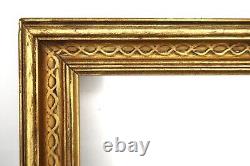 Vintage Fits 12 X 20 Gold Gilt Arts & Crafts Ornate Gesso Picture Frame Wood