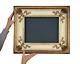 Vintage French Frame Rococo Ribbon & Acanthus Leaf Gilding On Gesso