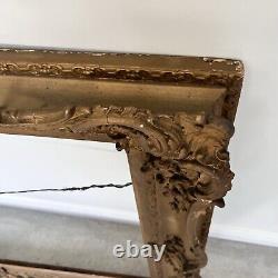 Vintage French GILT WOOD AND GESSO FRAME CIRCA 1890