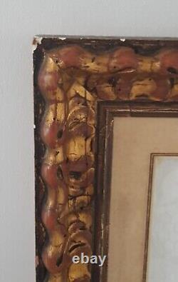 Vintage XL Ornate Wall Picture Photo Frame, Double Mount Frame