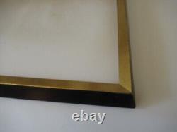 Vintage lot gold wooden picture frames shabby chic gallery wall lot 7 assorted