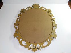 Vtg Ornate GOLD FRAMED SYROCO WALL MIRROR HOMCO 2037 HOLLYWOOD REGENCY