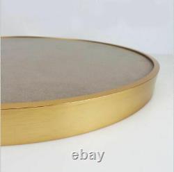 Wall Hanging Frame Round Photo Metal Living Room Creative Brushed Decoration