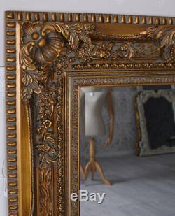 Wall Mirror Baroque Gold Frame Glamour 100x130 Gross