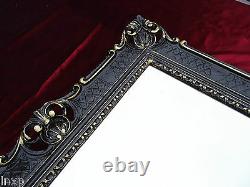 Wall Mirror Black Gold Antique Baroque Rococo 90x70 Frame Mirror Homedeko 3