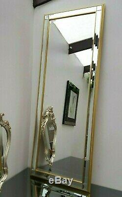 Wall Mirror Decorative Gold Modern Full Length Leaner John Lewis 56cm x 148cm