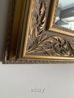 Wall Mirror Decorative Gold Vintage French Style Frame 108cm x 78cm