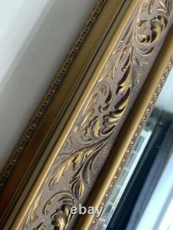 Wall Mirror Decorative Gold Vintage French Style Frame 108cm x 78cm