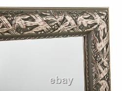 Wall Rectangular Mirror Wooden Frame Vintage Retro Antique Gold Bellac