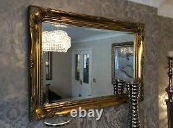 X LARGE Antique Gold Mirror Ornate Decorative Wall Mirror Premium Quality