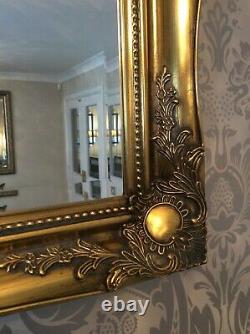 X LARGE Antique Gold Mirror Ornate Decorative Wall Mirror Premium Quality